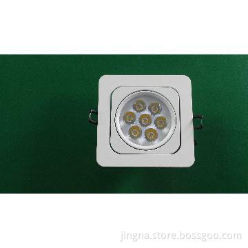 High Power Recessed Black LED Grille Lights